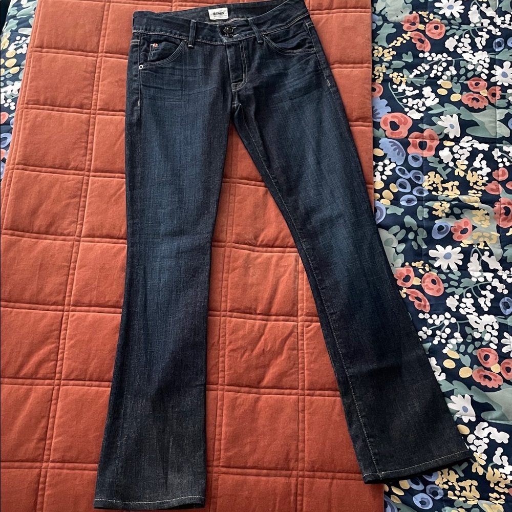 Dark Wash Bootcut Flare Jeans • Y2K Vintage Denim • Made in USA Jeans Western